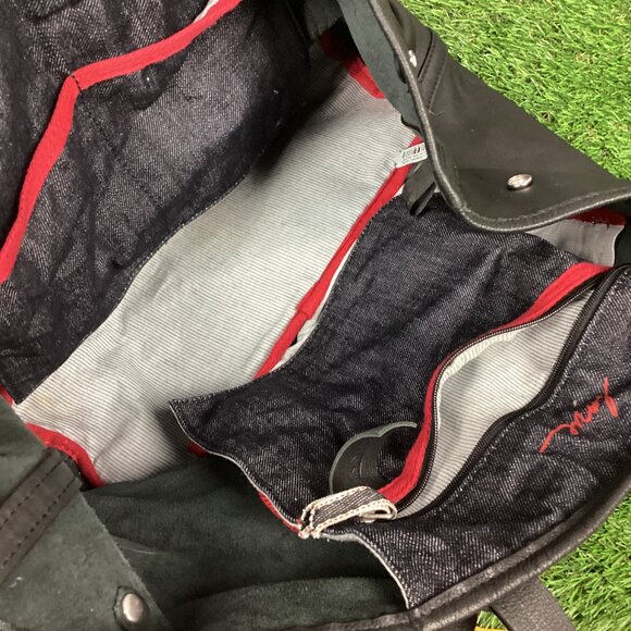 Ellen Degeneres Black Leather Tote Bag - Picture 11 of 15